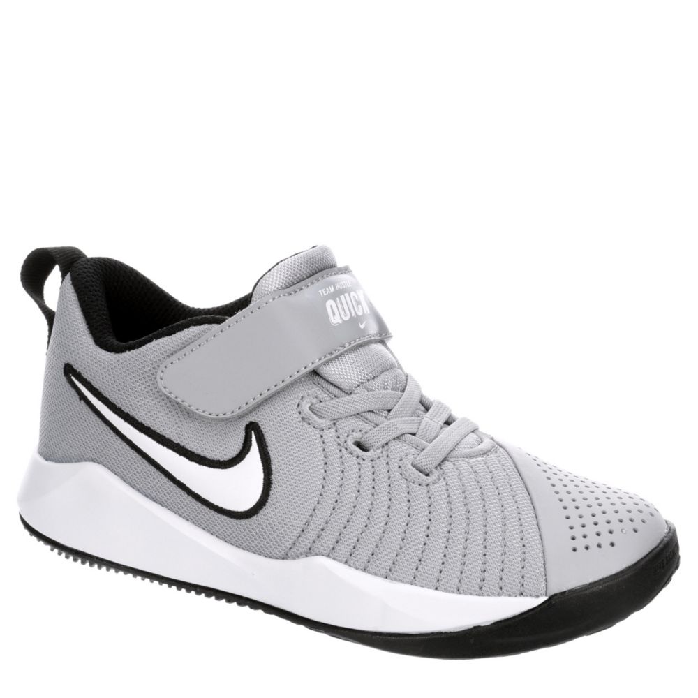 boys gray nike shoes