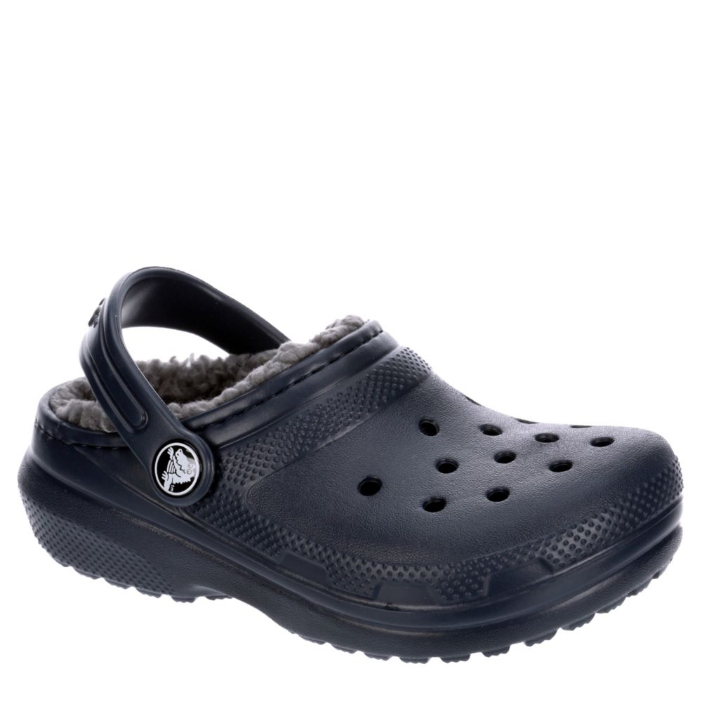 boys navy crocs