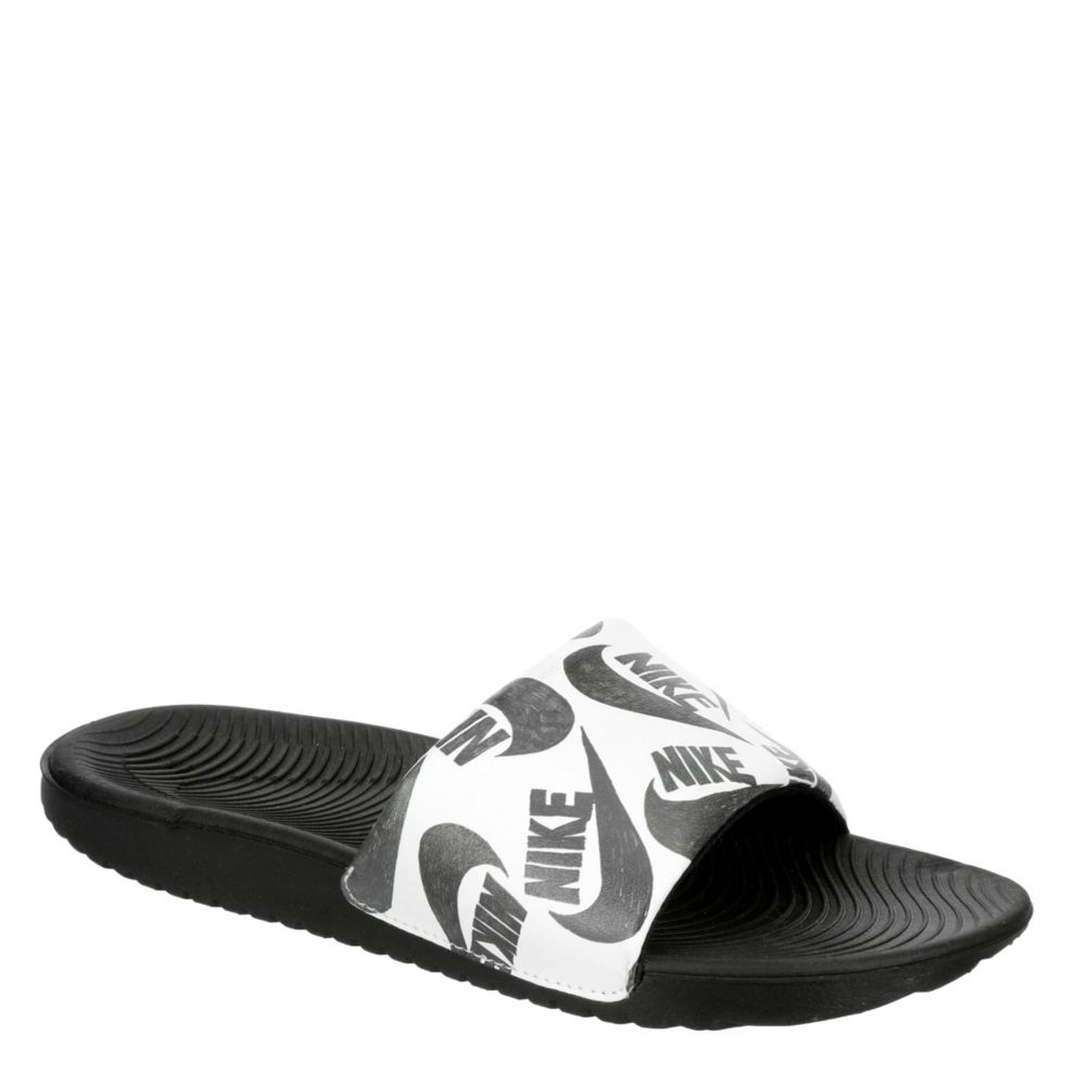 nike kawa slide white