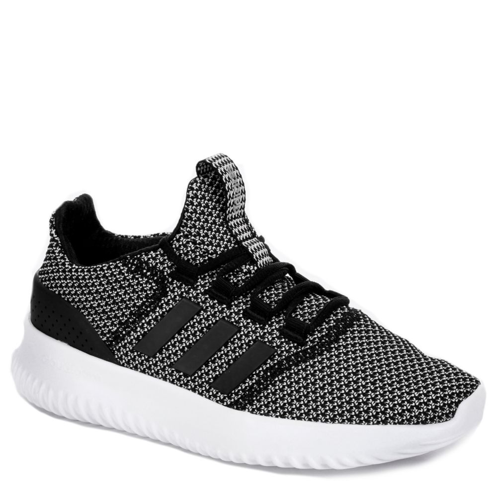 Black Adidas Boys Cloudfoam Ultimate