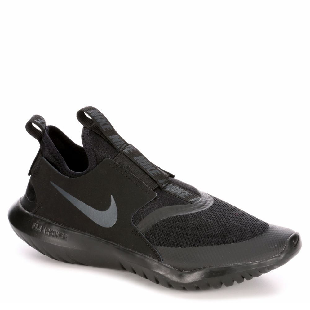 black nike slip on sneakers