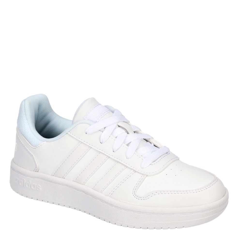 boys all white tennis shoes