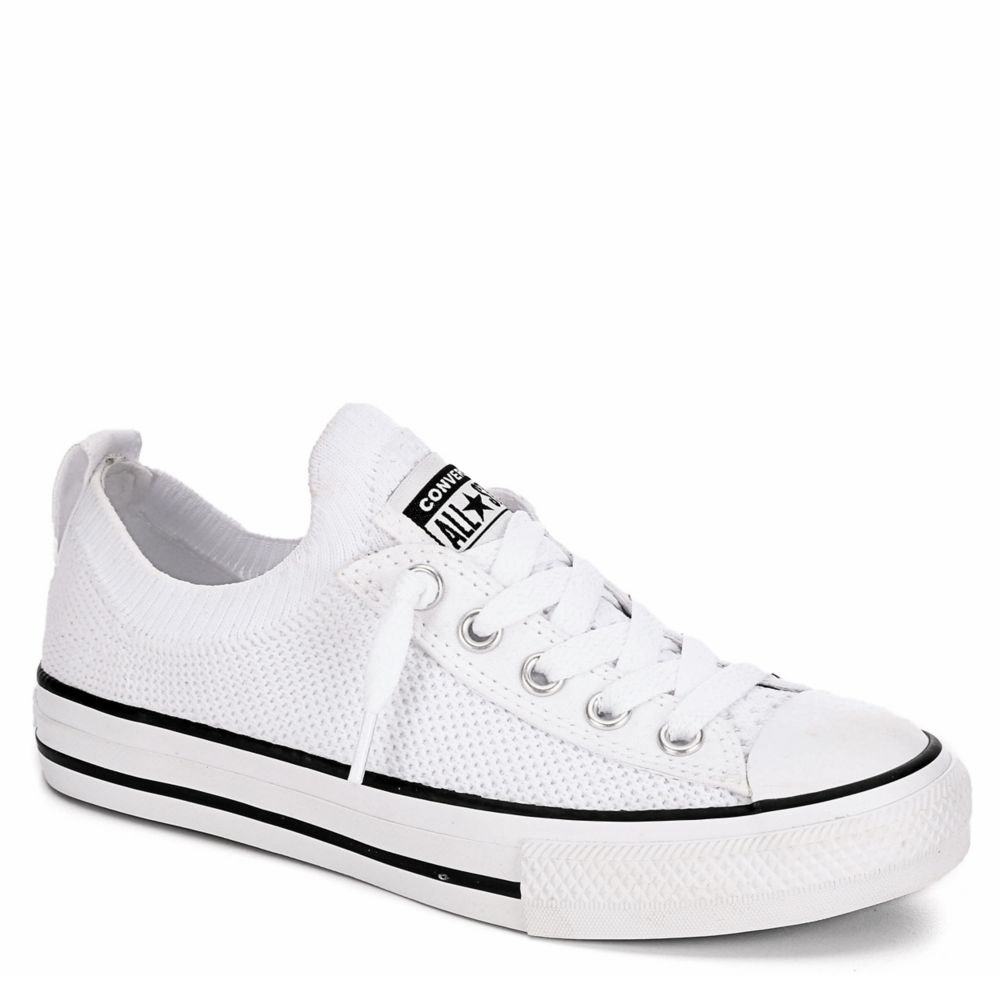 female white converse shoes
