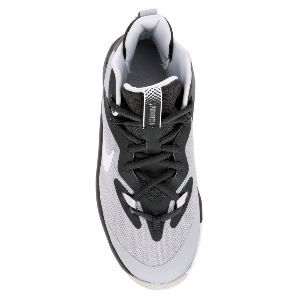 Grey Nike Boys Future Court Gs | Athletic | Rack Room Shoes