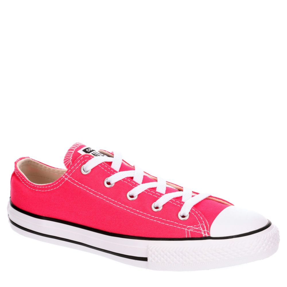 Pink Converse Girls Chuck Taylor All Star Seasonal Ox | Athletic | Rack ...