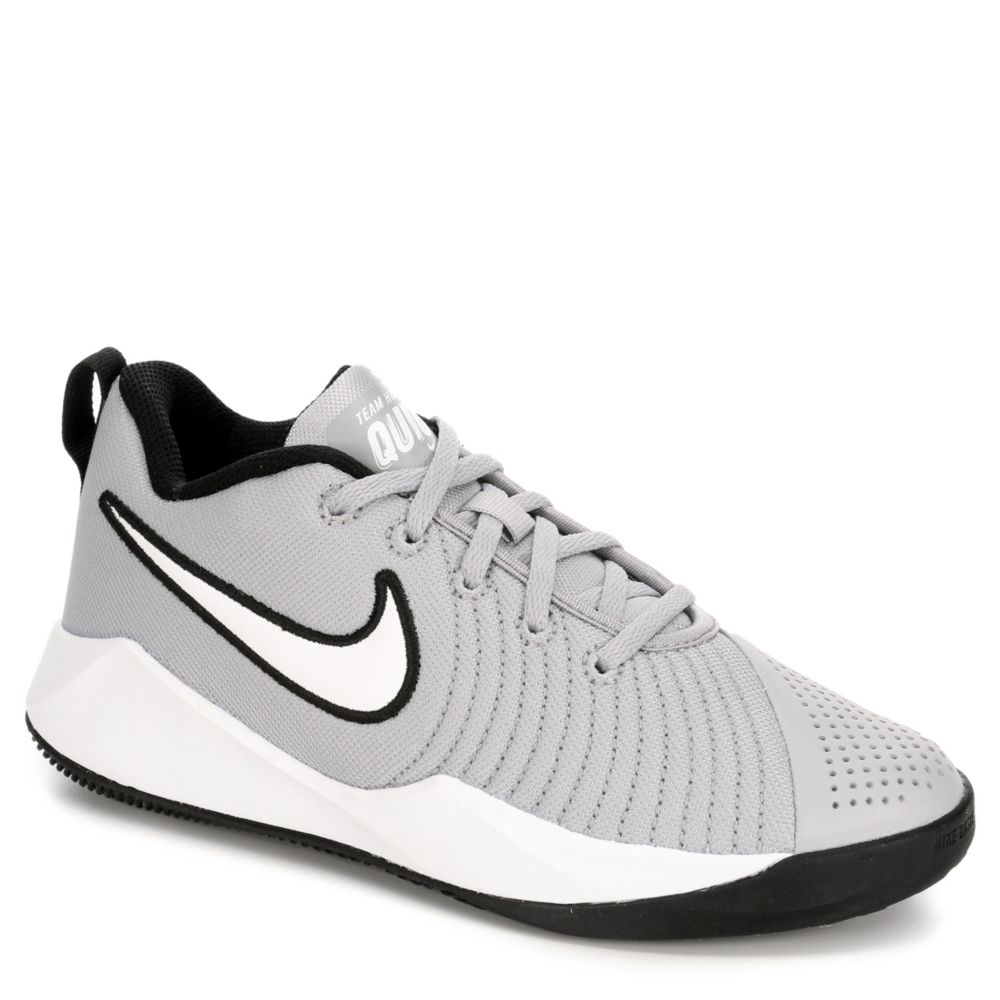 boys gray nike shoes