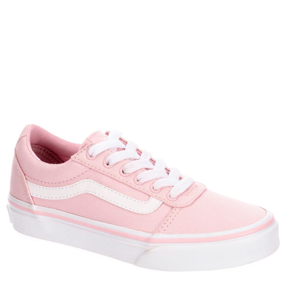 pink vans with bow