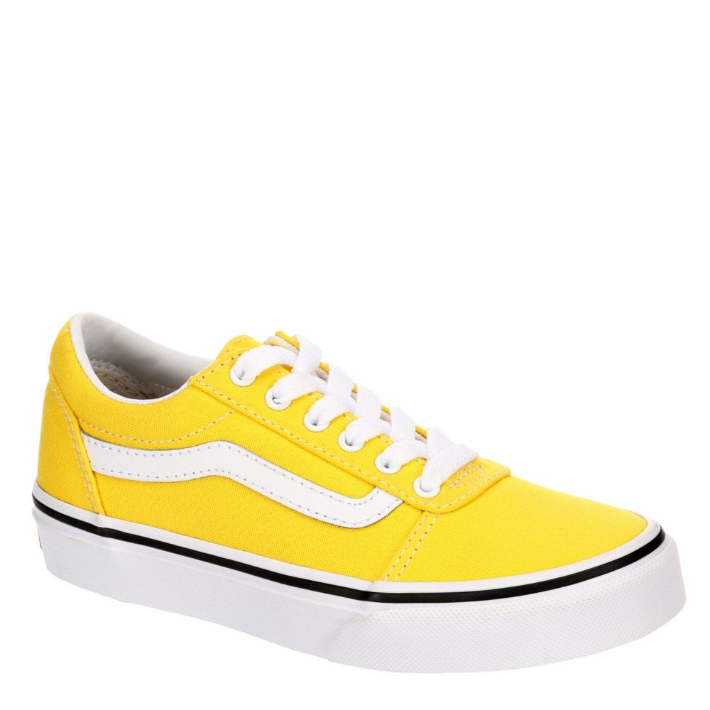 girls vans yellow