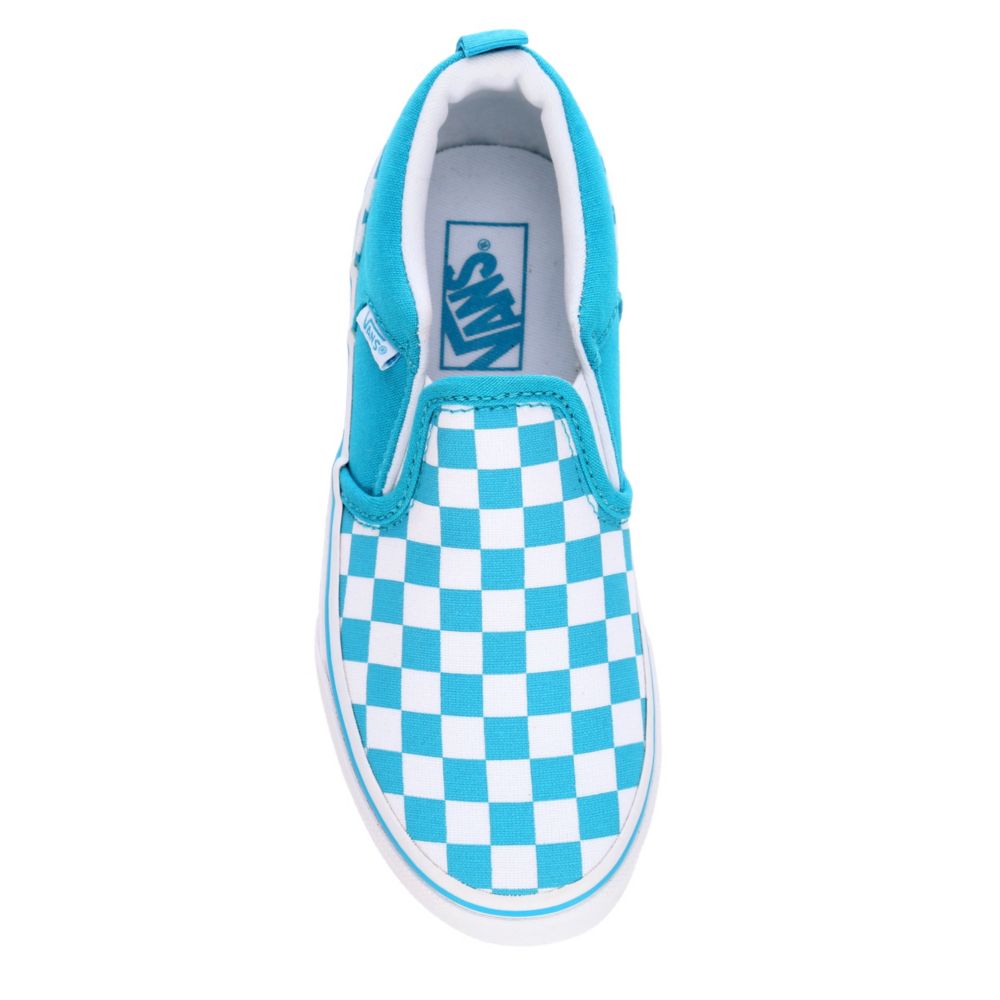 turquoise vans shoes