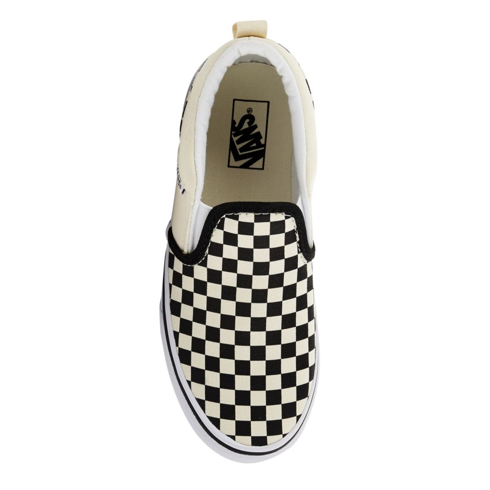 Vans Asher V, Sneaker Mixte bébé, Multicolore (Blanc Checkers Black  Natural), 17,5 EU : : Mode