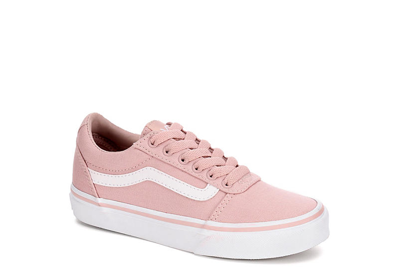 Pink Vans Ward Girls' Low Top Sneakers | Rack Room Shoes