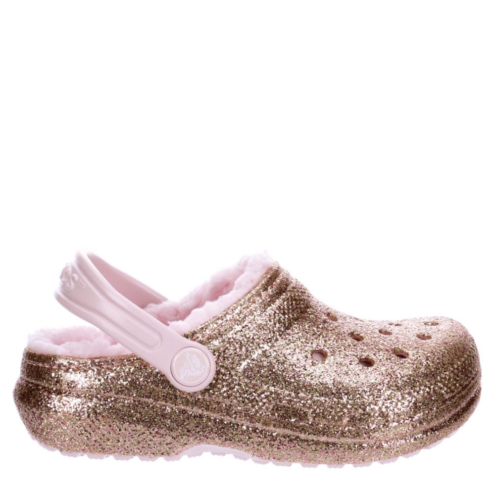 girls fleece lined crocs