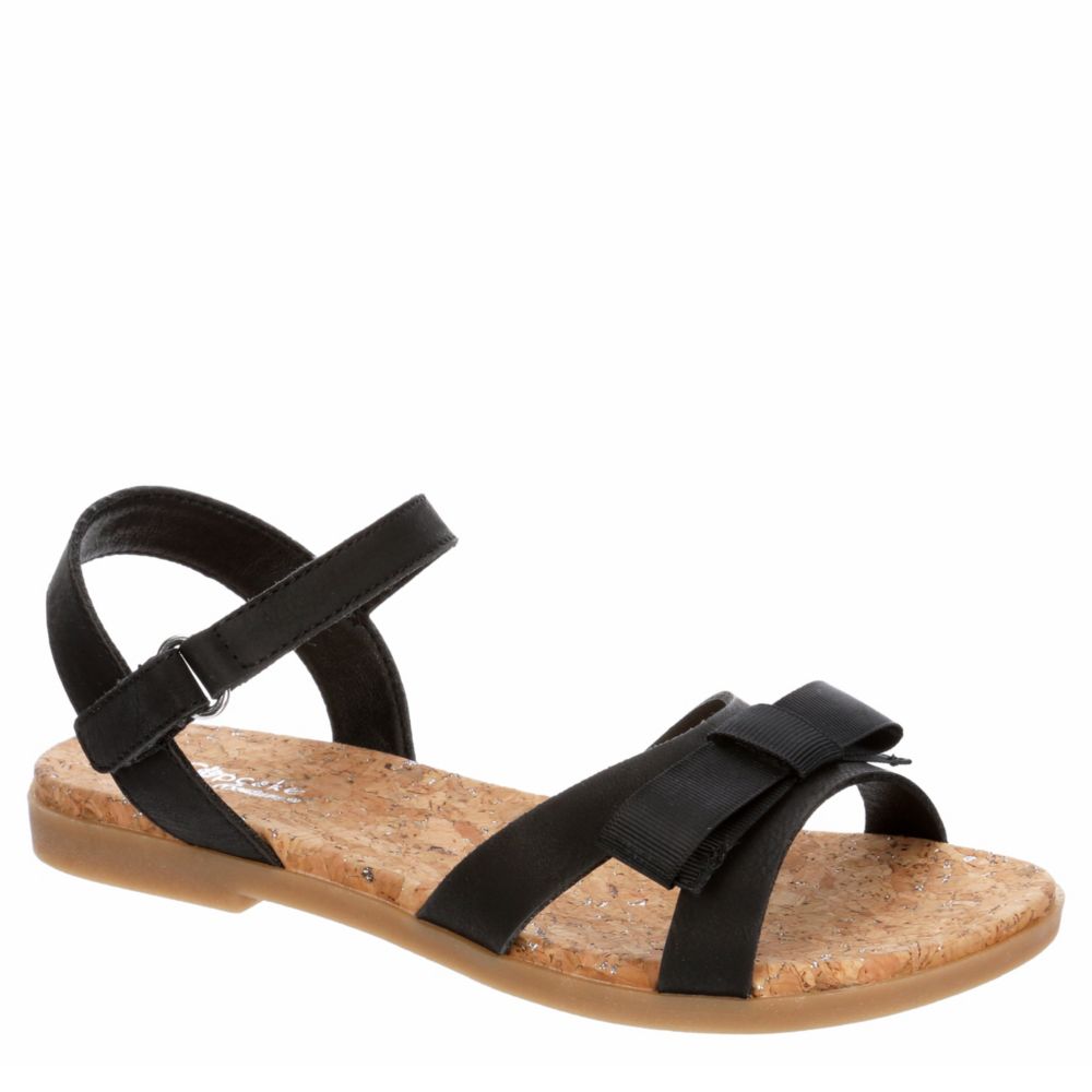 black sandals for girls