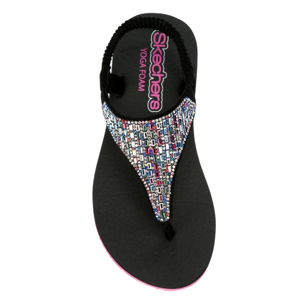 skechers sparkle flip flops