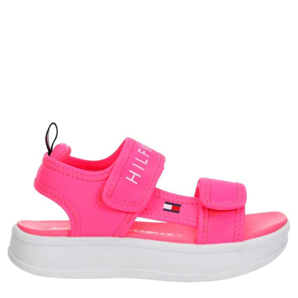 tommy hilfiger pink sandals