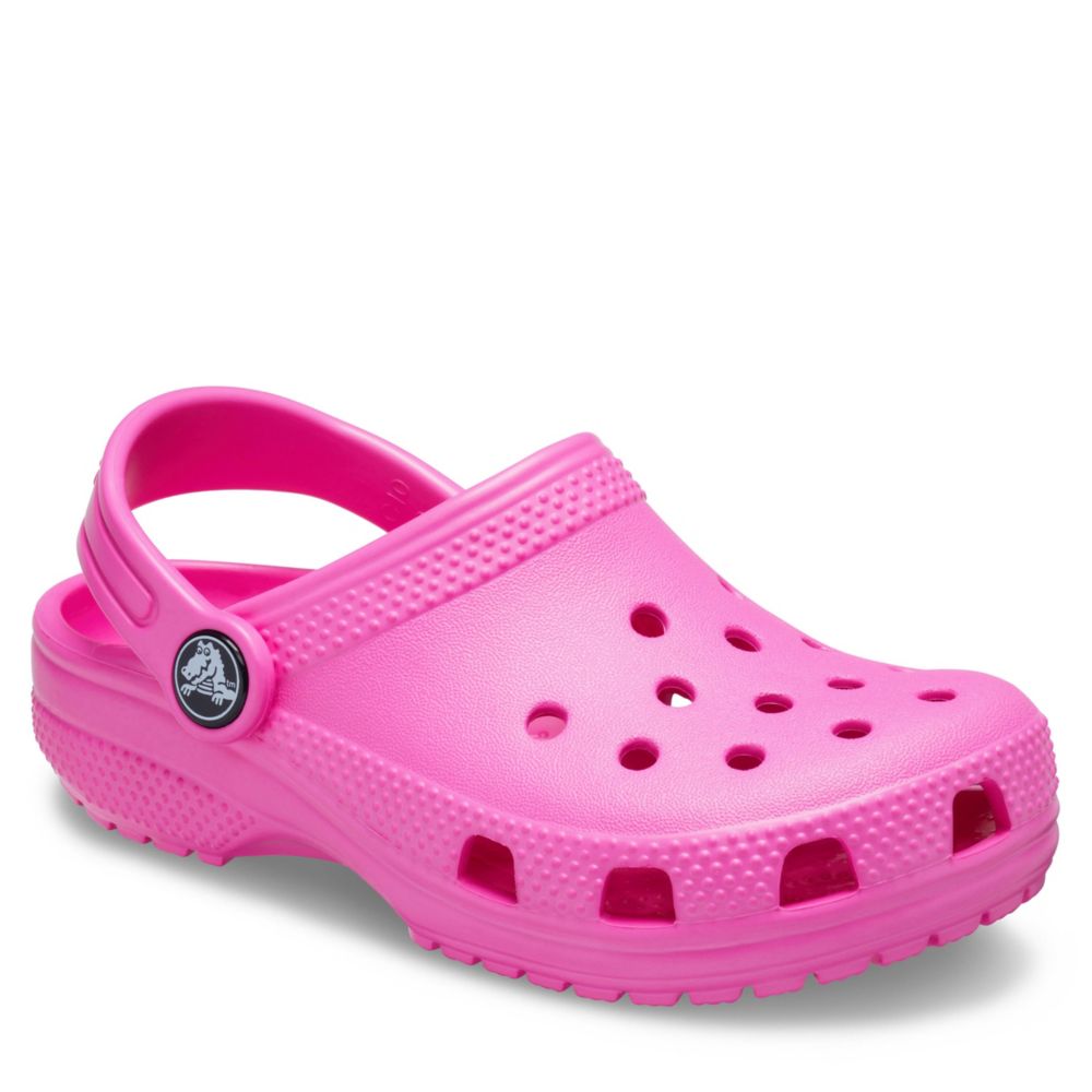 classic pink crocs