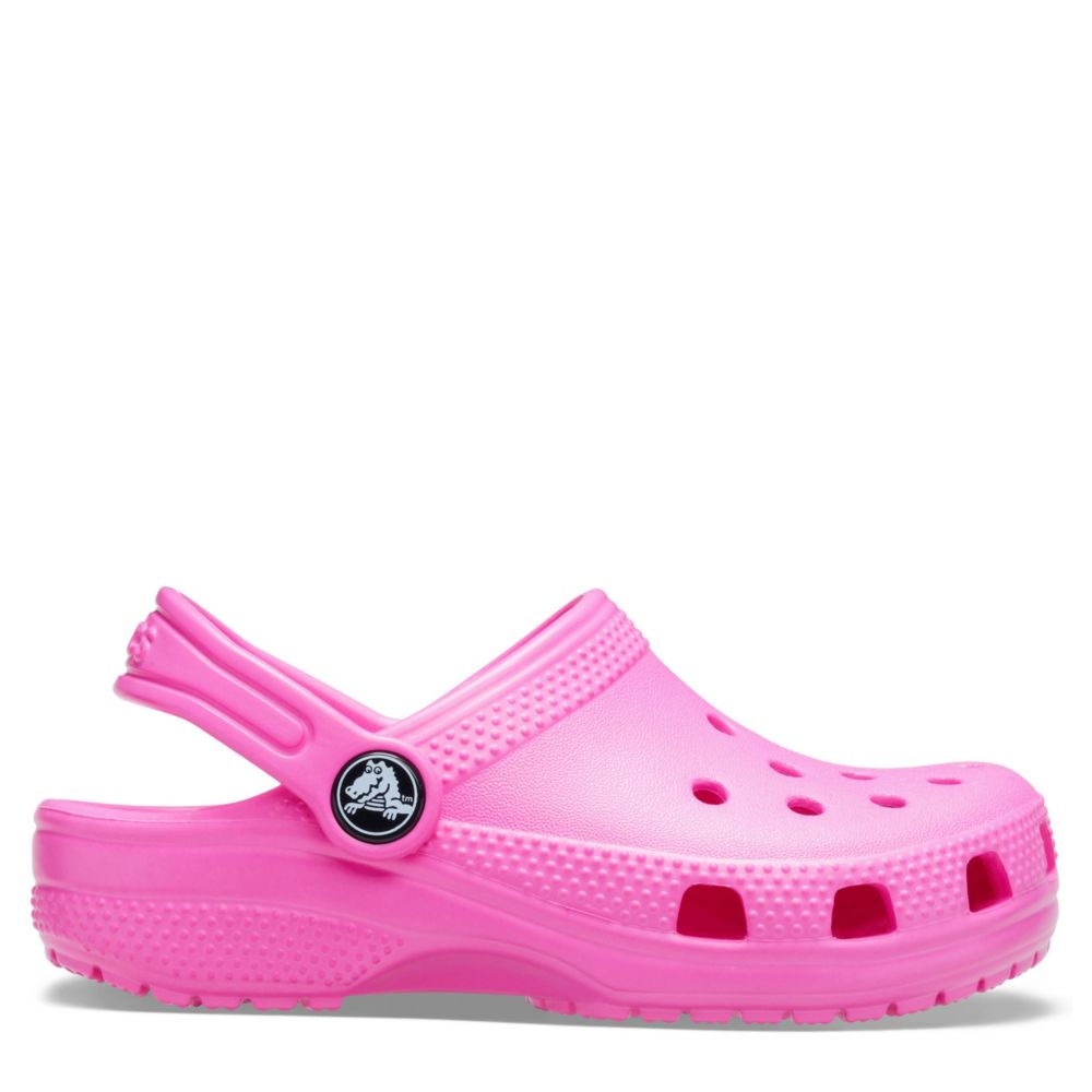 white crocs kids size 4