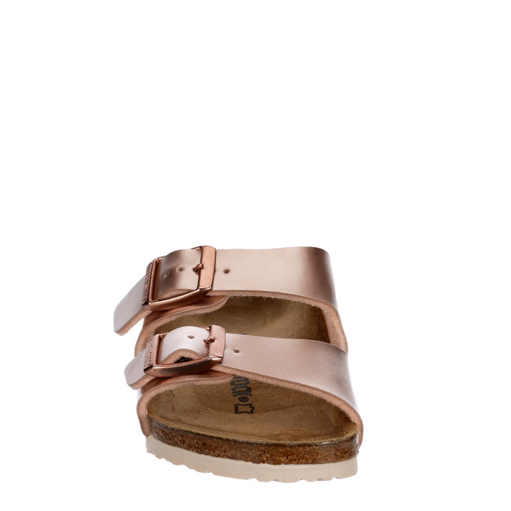 birkenstock rose gold arizona