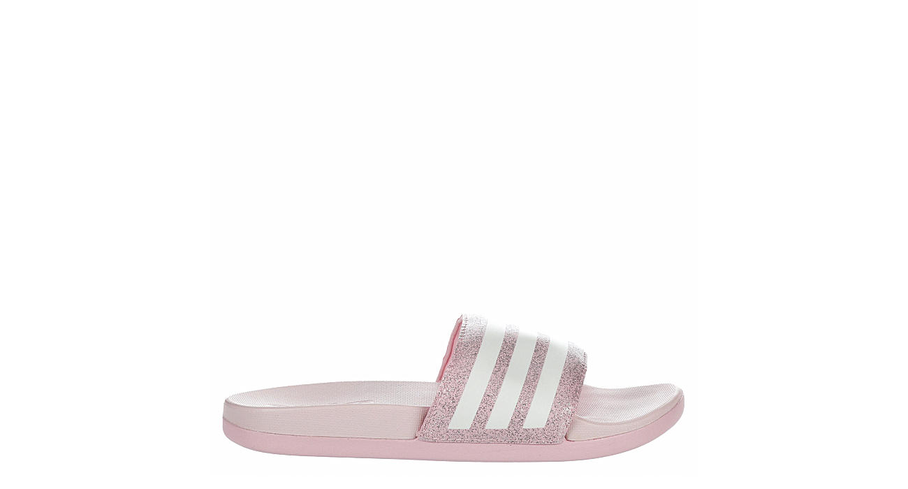 Womens Shoes Flats and flat shoes Sandals and flip-flops adidas Adilette Sandals in Pale Pink Pink 