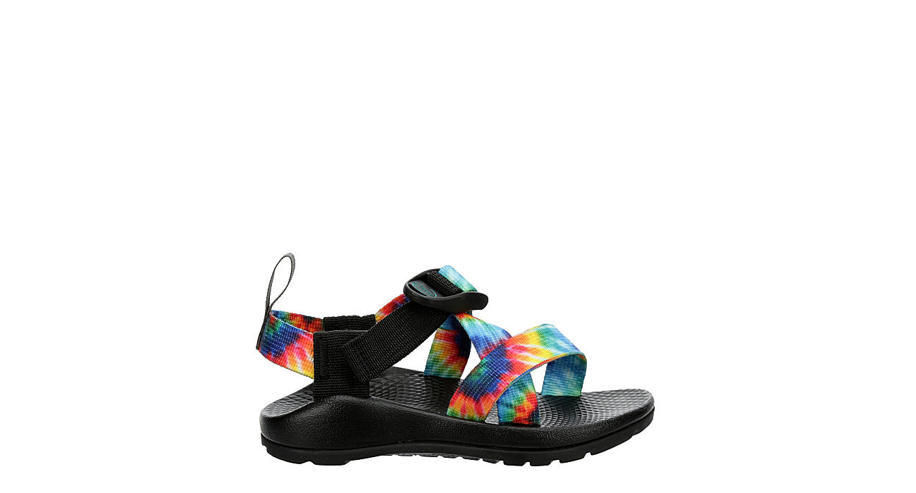 Chaco Chaco Z/1 EcoTread Tie Dye Sandal Big Kids Size Rainbow Summer Shoes 