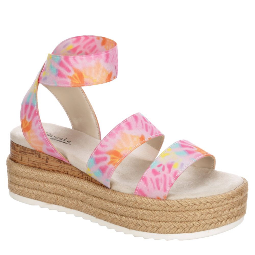 girls tie dye sandals