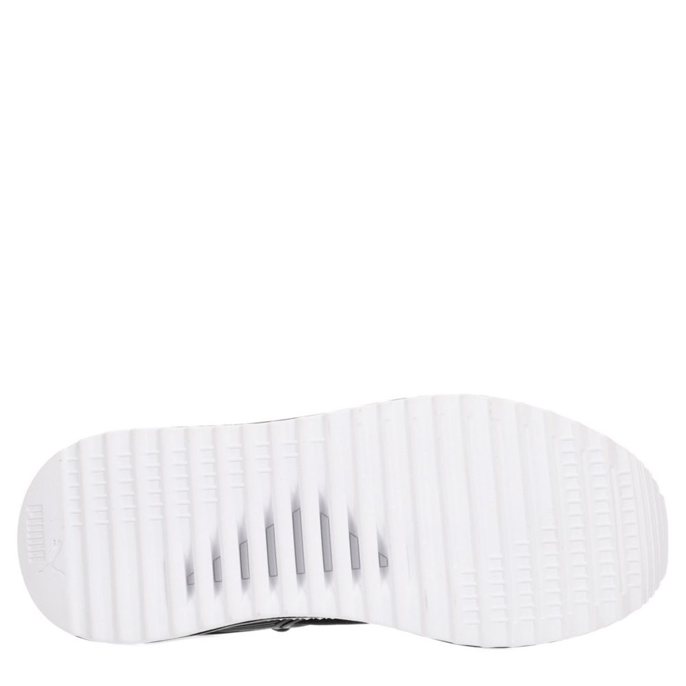 puma women's pacer next cage sneaker white