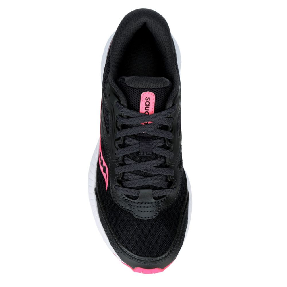 black womens saucony shoes