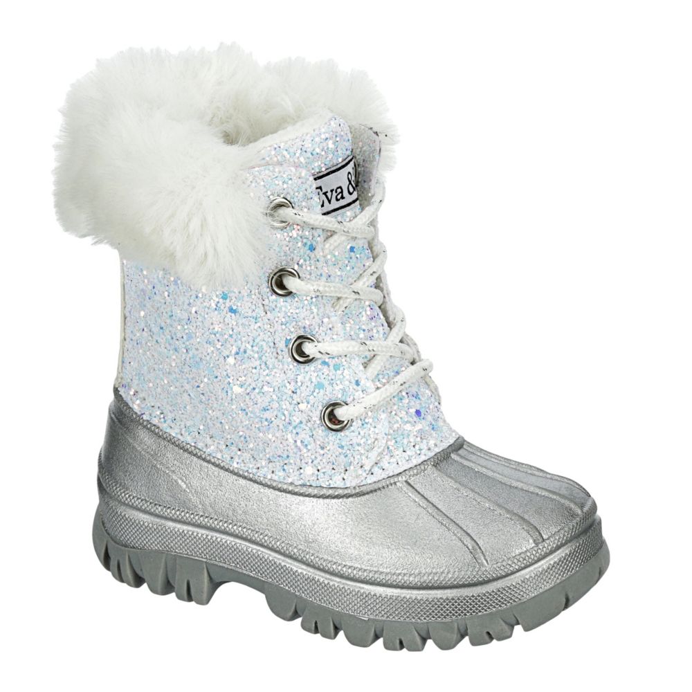 girls white boots