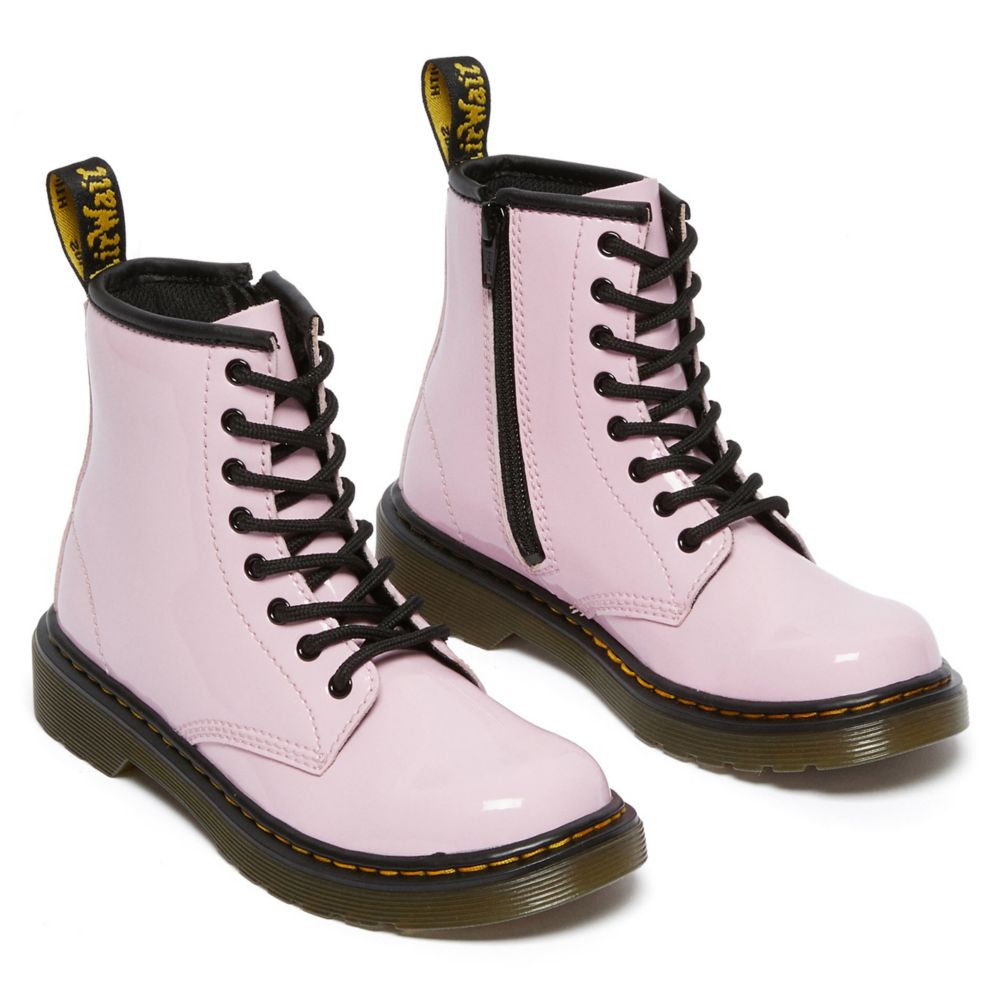 Pale Pink Dr.martens Girls Little-big Kid 1460 Combat Boot