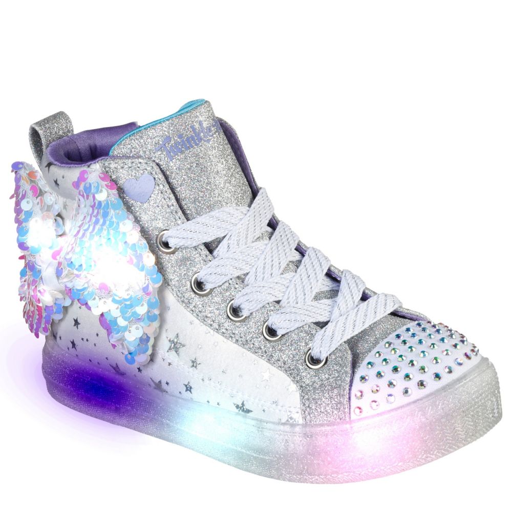 Skechers Girls Shuffle Brights Light 