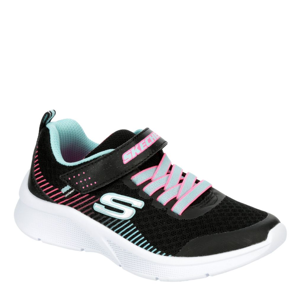 skechers girls black shoes