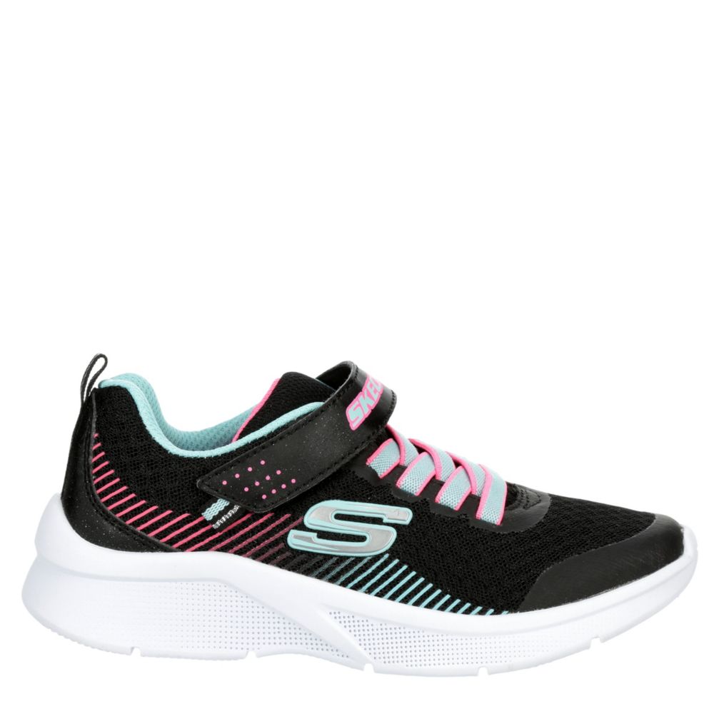 skechers black shoes for girls