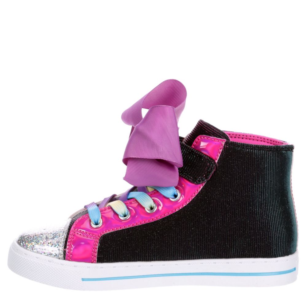 jojo siwa black high top shoes