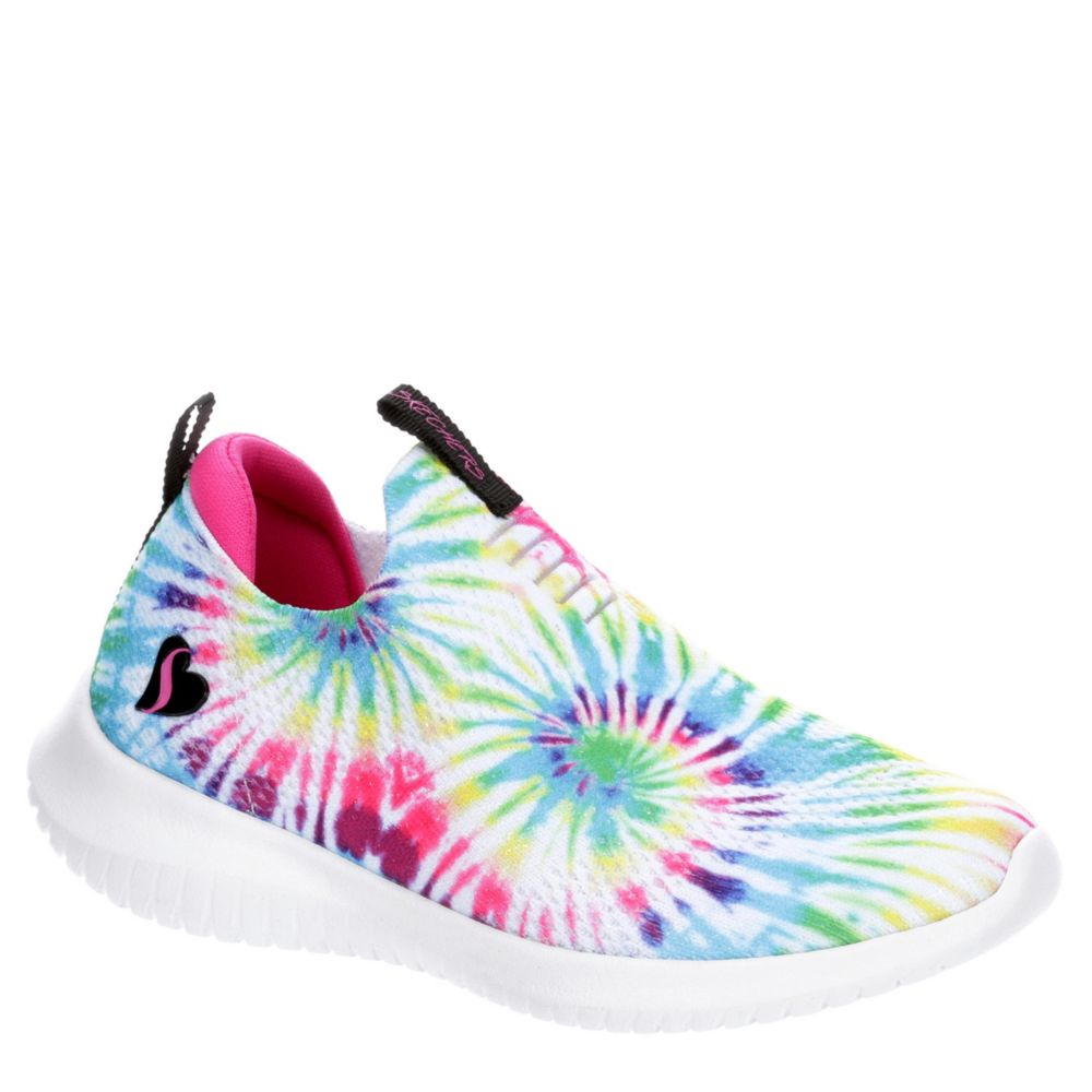 Tie-dye Skechers Girls Ultra Flex | Kids | Rack Room Shoes