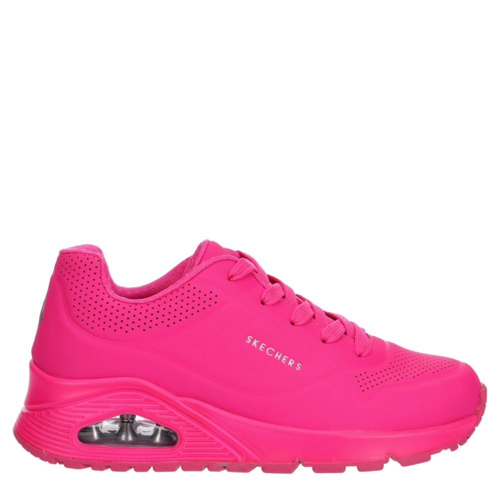 Pink Skechers Uno Sneaker | Kids | Rack Room Shoes