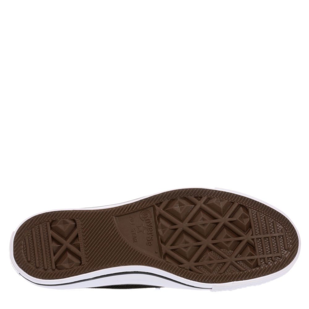 converse shoreline knit red