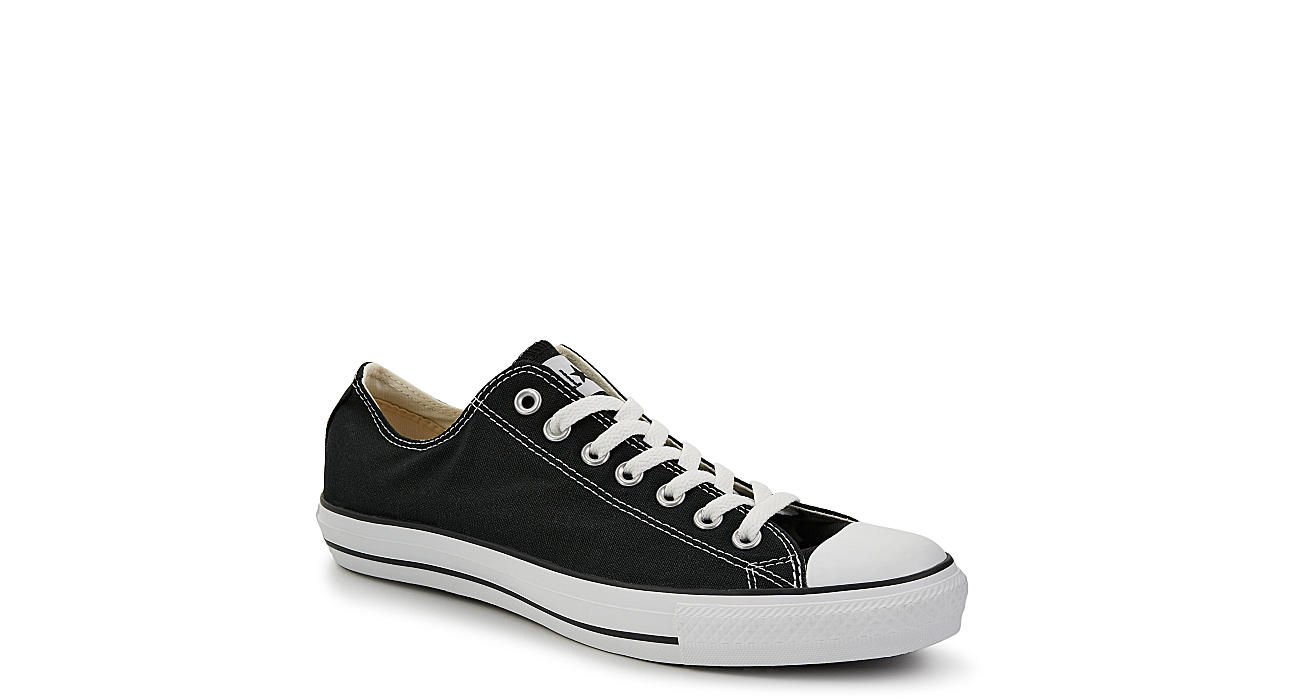 Black Unisex Converse Chuck Taylor Low Top Sneakers | Rack Room Shoes تعلم الاحرف الانجليزية