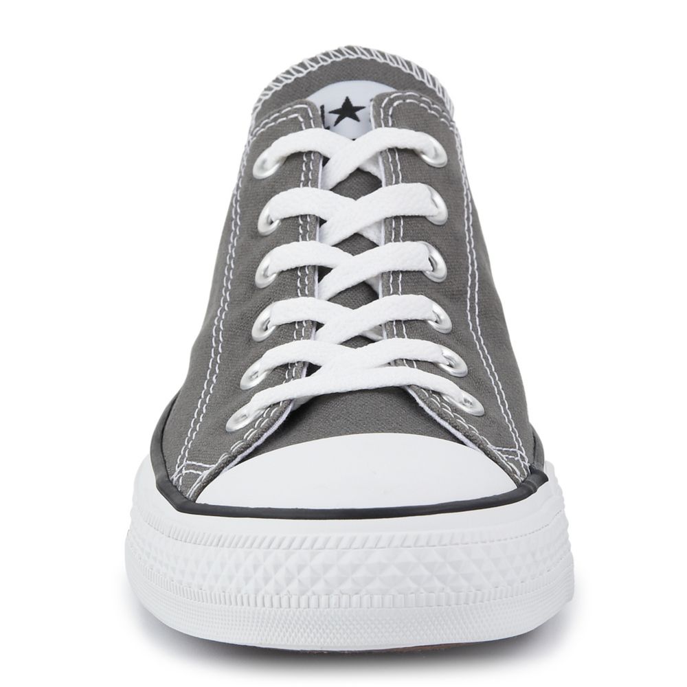 gray low top converse