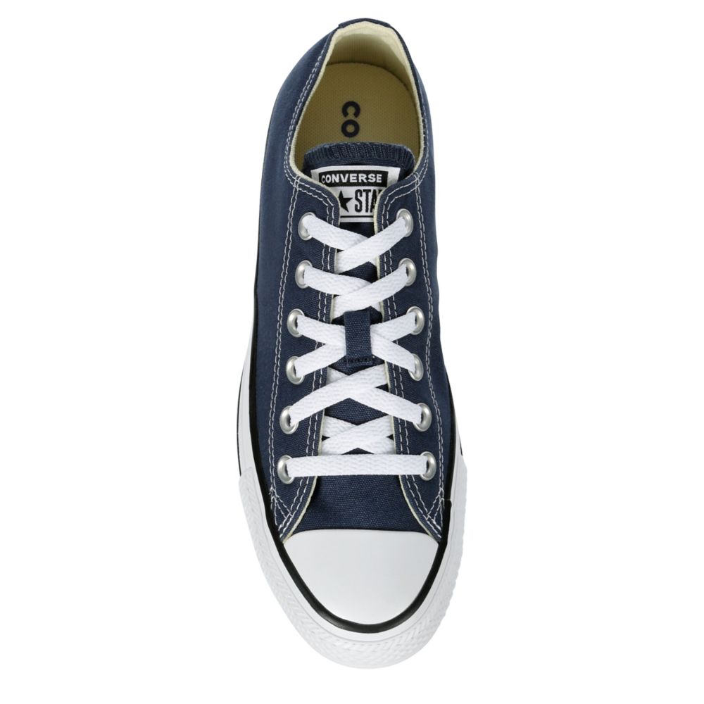 navy converse low tops