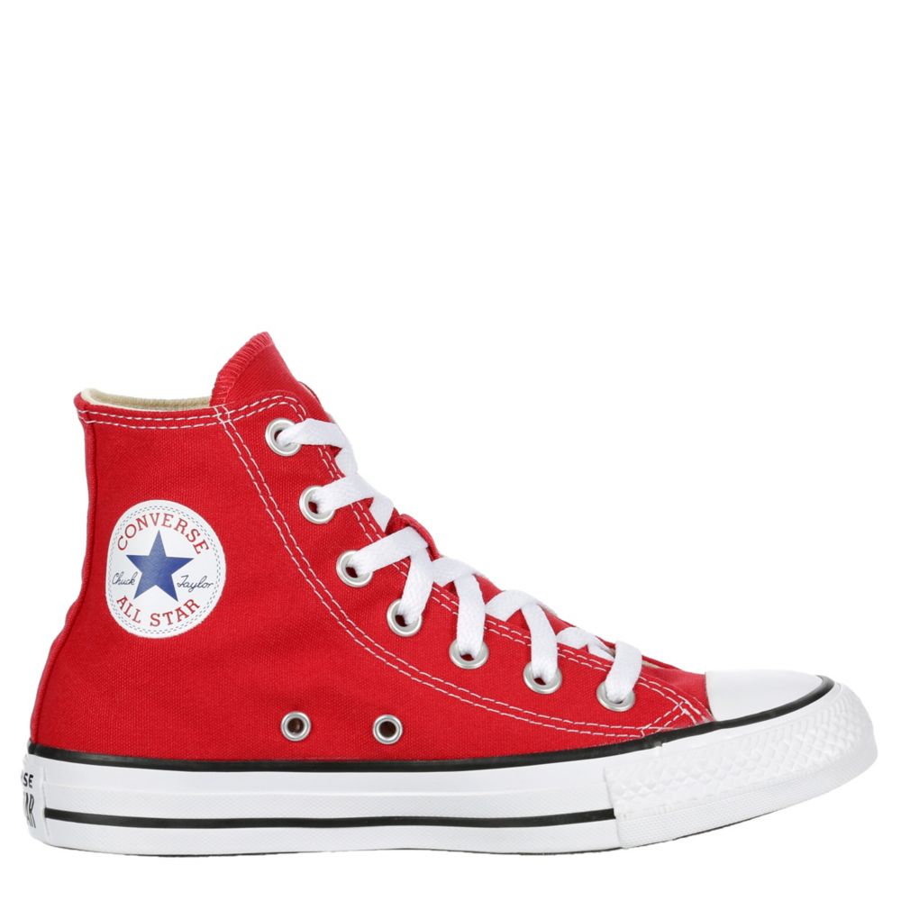 high top red converse womens