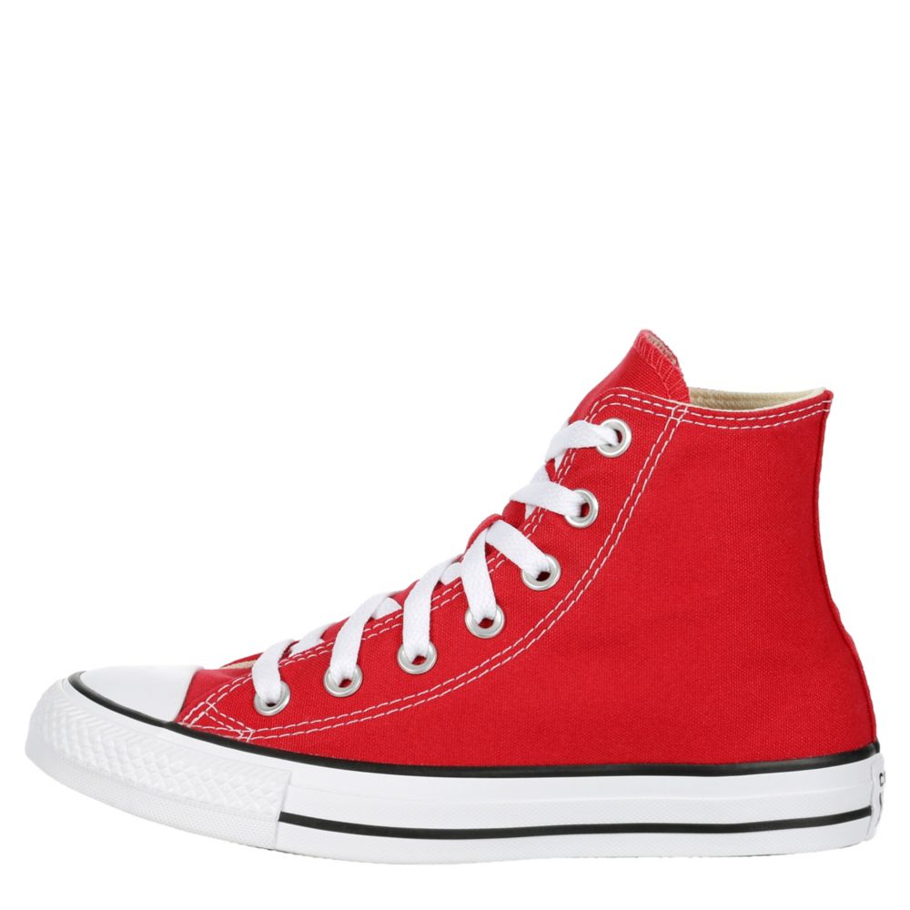 converse all red high tops