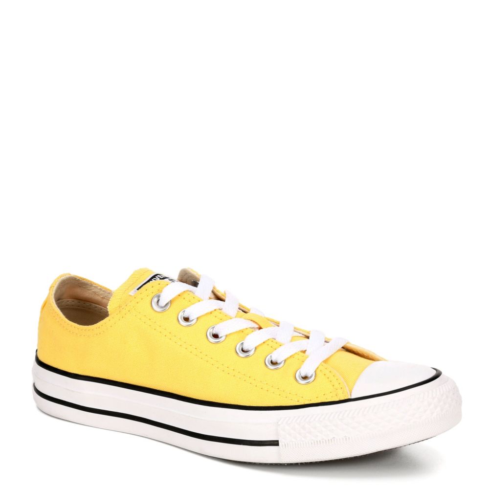 yellow converse shoes