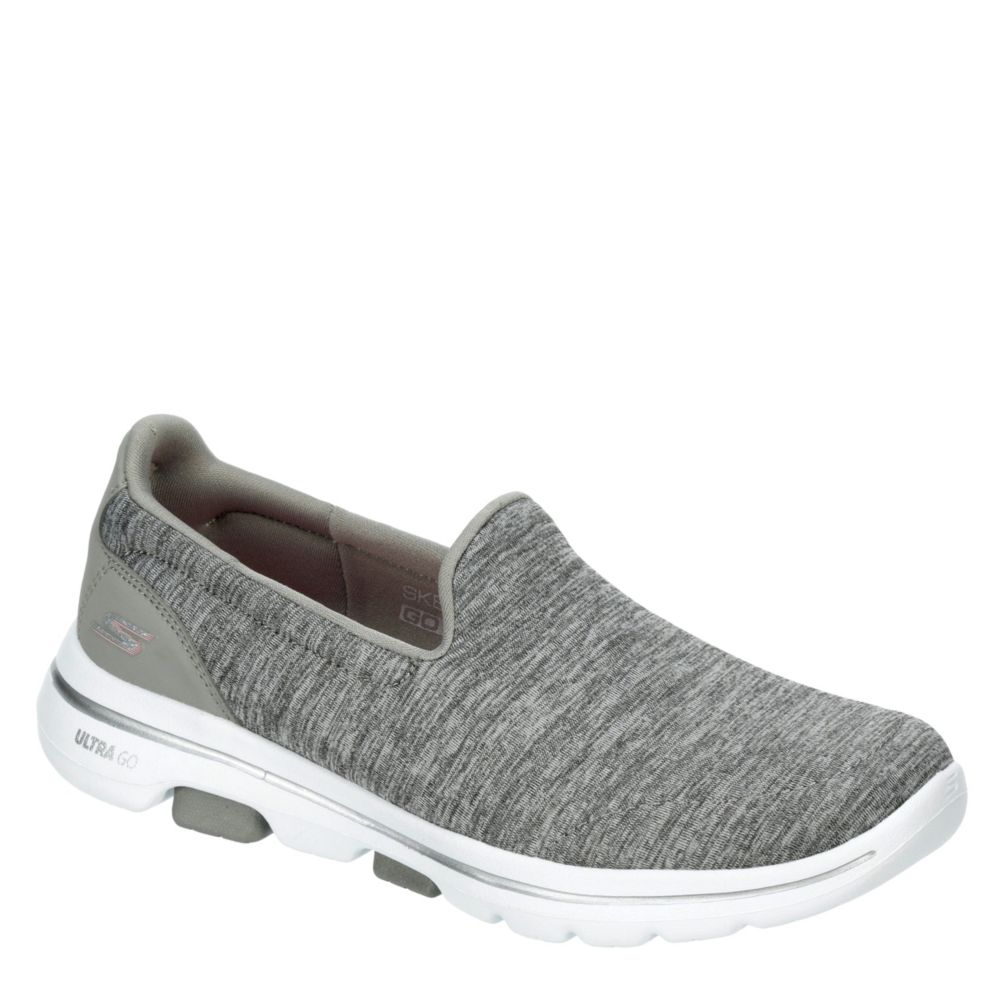 Grey Skechers Womens Go Walk 5 Honor Sneaker Athletic Rack Room Shoes