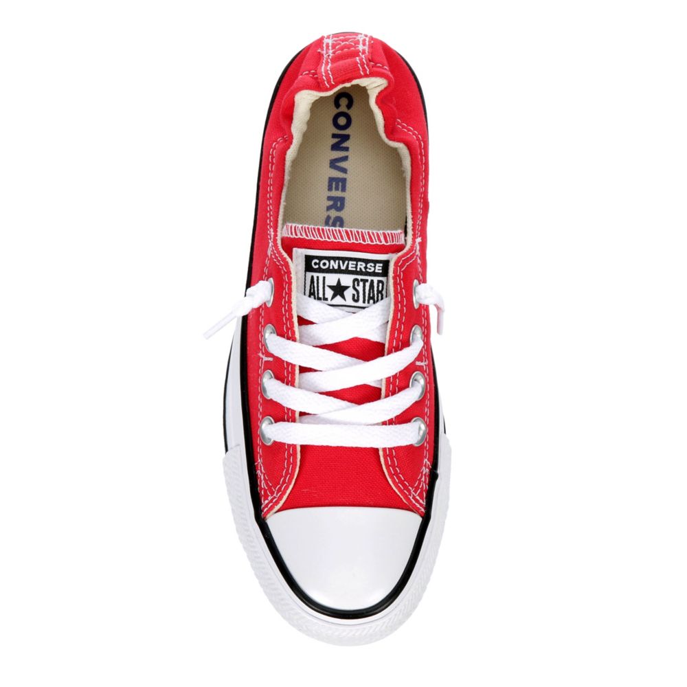 Red converse womens hot sale size 8