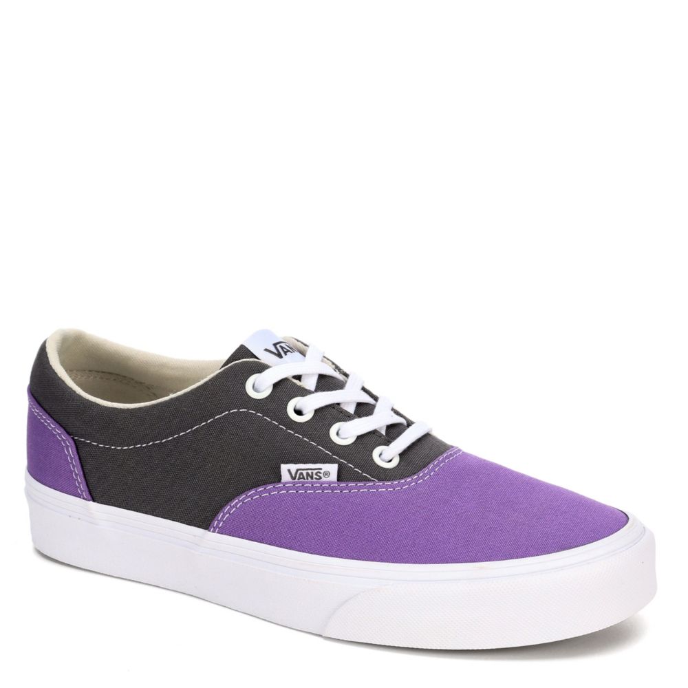 grey and purple vans