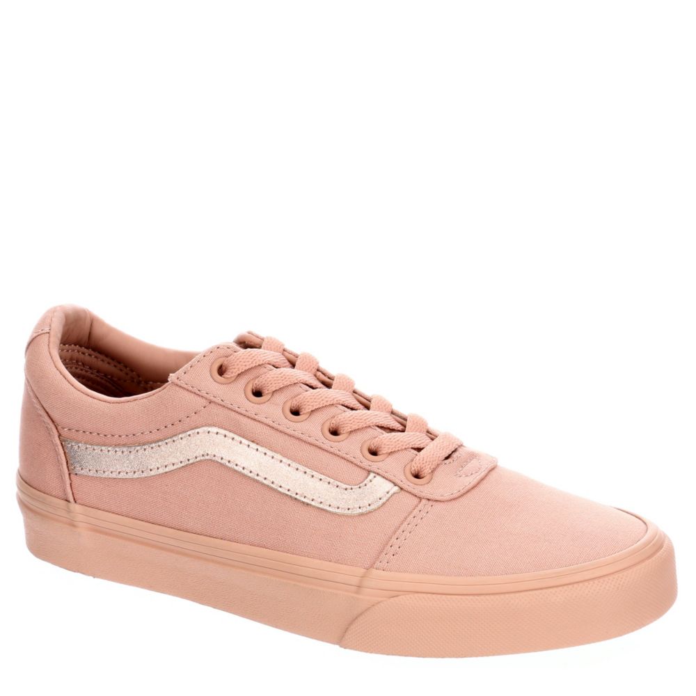 vans ward women's skate shoes rose