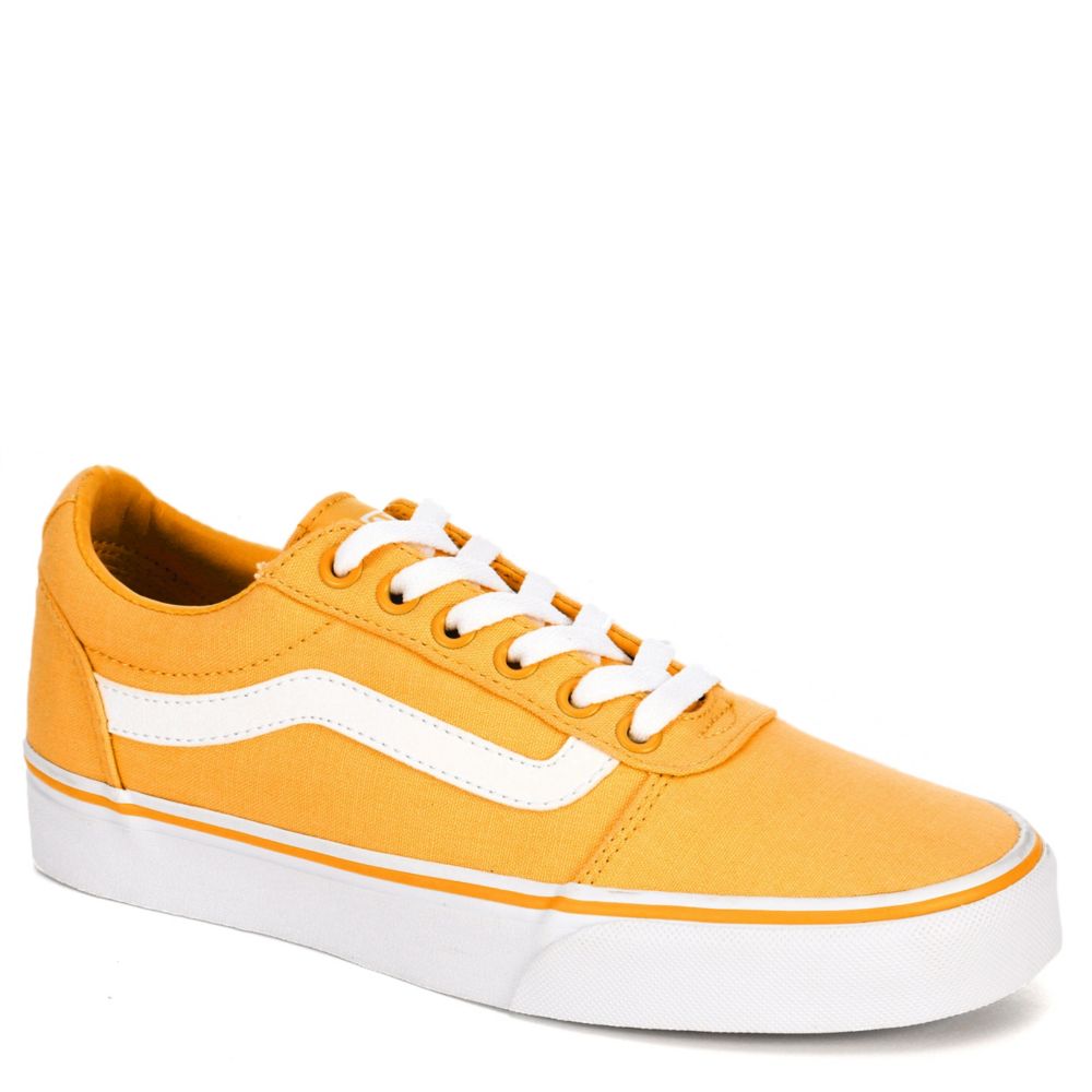 mustard slip on vans