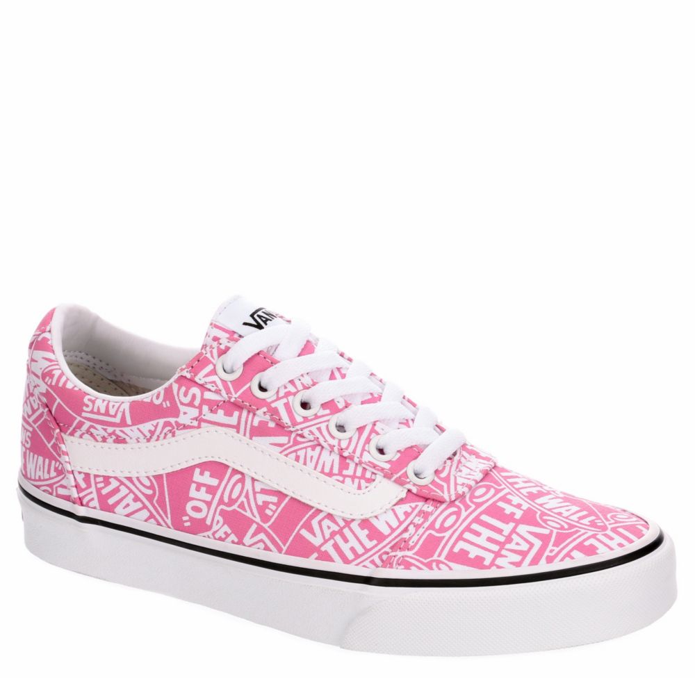 pink vans womens shoes