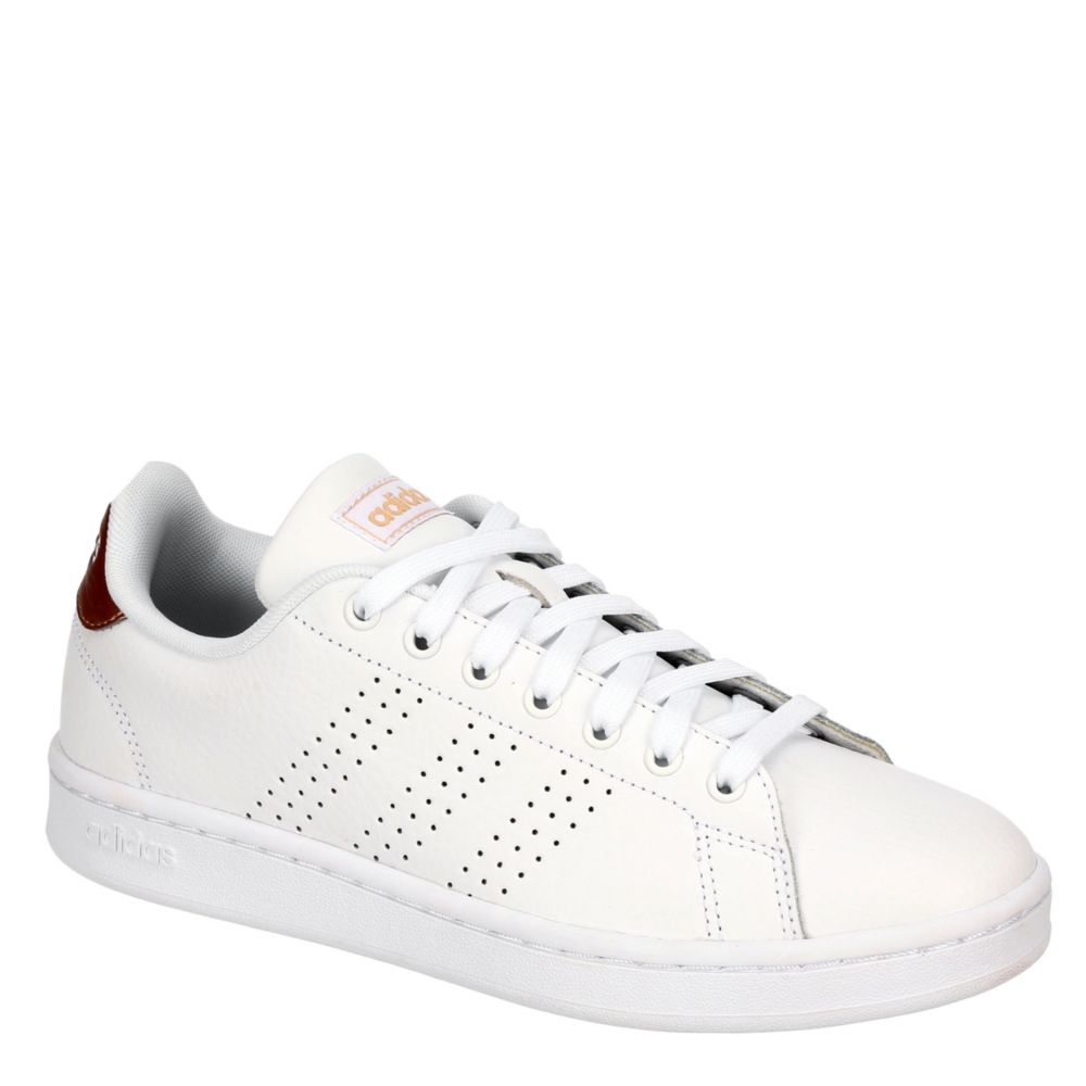 adidas advantage leather trainers mens