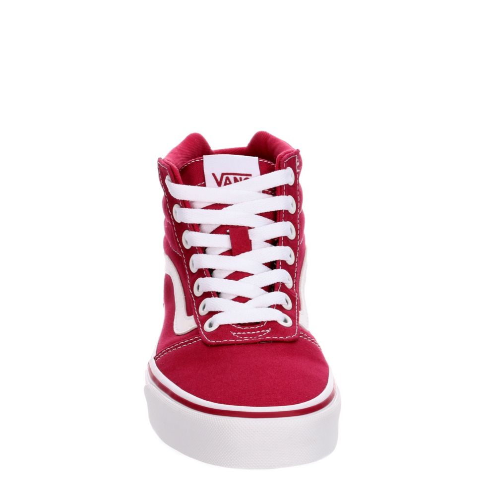 pink high top vans